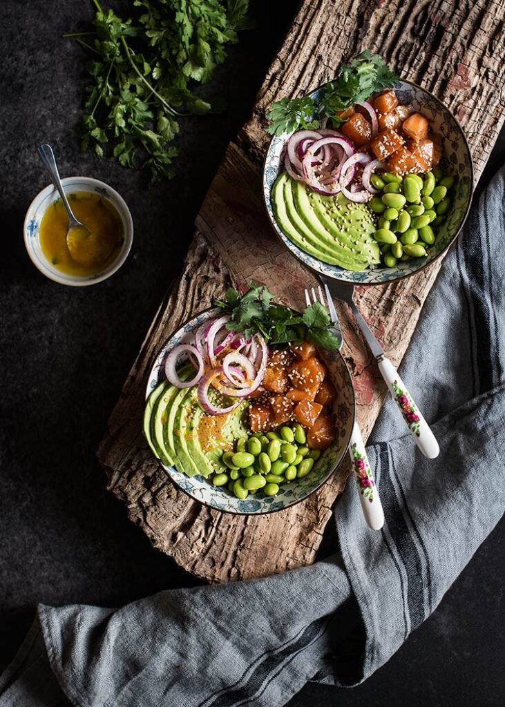 Cómo alimentarse después de una cirugía de manga gástrica 6 receta poke bowl salmon